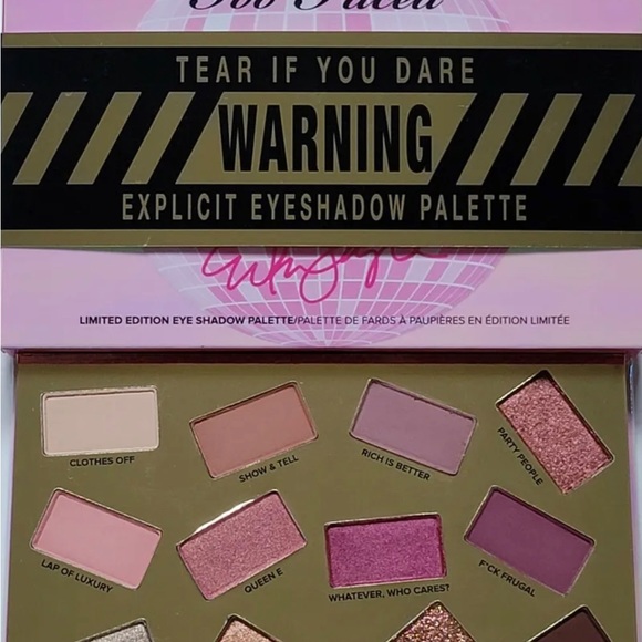 🌸Too Faced ~ Erika Jayne PRETTY MESS limited edition, eyeshadow palette 🌷🌸💐 - Picture 2 of 5